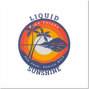 Pina Colada since 1954 - Liquid sunshine Posters and Art